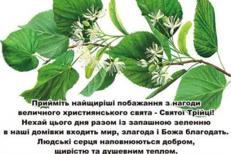 Зі святом Святої Трійці