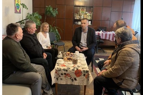 Зустріч з волонтерами громади.