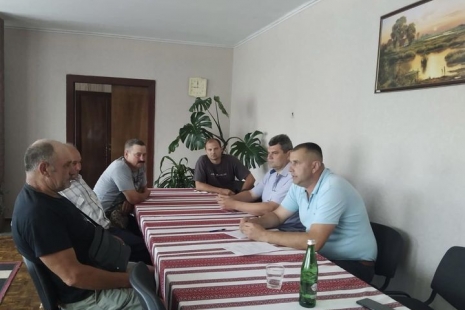 Зустріч з власниками комбайнів громади