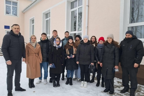 Зустріч лідерів учнівського самоврядування із сільським головою Сергієм Пилипчуком