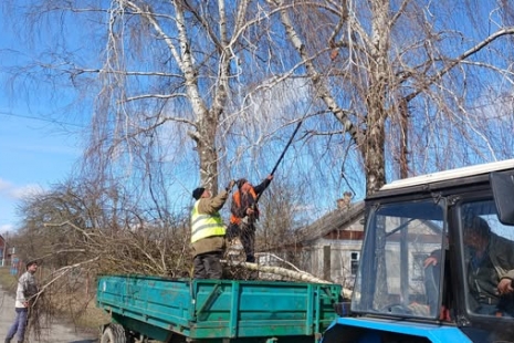 У Бугринській громаді тривають роботи з благоустрою