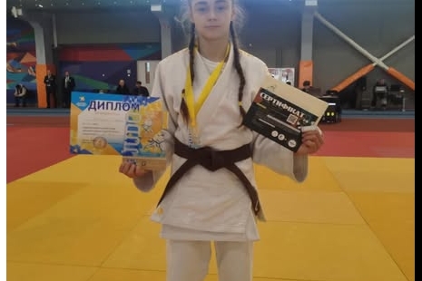 Божук Софія виборола золоту медаль на Відкритому чемпіонаті міста Києва з дзюдо 