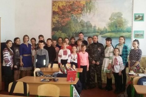 Зустріч із учасником ліквідації наслідків аварії на Чорнобильській АЕС