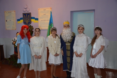 Зустріч зі Святим Миколаєм в Бугринському НВК