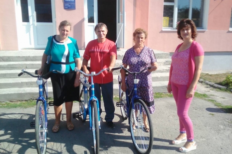 Велосипеди для соціальних робітників