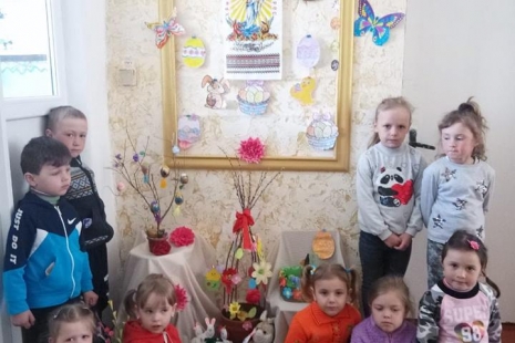  Великодні композиції у дитячому садочку 