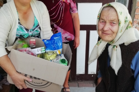 Реалізація соціального проекту  « Не залишаймося байдужими сьогодні» в селі   Посягва