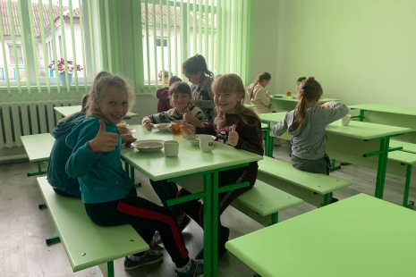 У КЗ “Посягвівська ЗОШ І - ІІІ ст.” завершено ремонтні роботи харчоблоку та обідньої зали