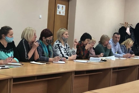 Нарада в Управлінні освіти Рівненської ОДА з питань організації харчування, проведення інтернету, пожежна безпека, налагодження співпраці між громадами...